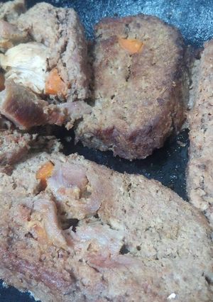 Una foto de Rollo de carne navideño