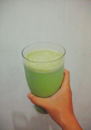 Foto resep Yummy greentea latte