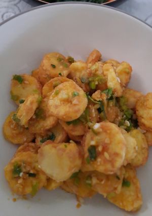 Foto resep Tofu Telur Asin