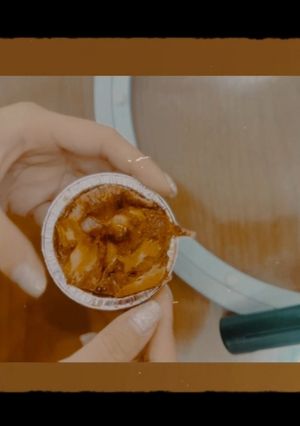 Hình của món Bánh mỳ trứng sữa.