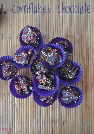 Foto resep Cornflakes coklat super simple