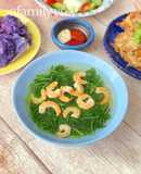 Canh Cải Cúc Nấu Tôm Khô