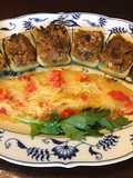 California Farm Ground Beef Bolognese Stuffed Zucchini