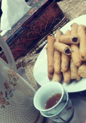 صورة لوصفة أصابع التمر المقرمشه