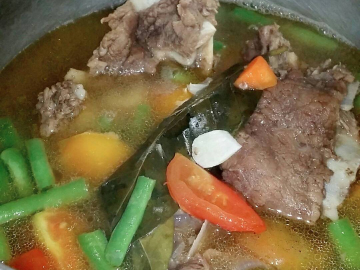 Resep Sayur asem asem tulangan Anti Gagal