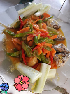 Foto resep Ikan kembung acar kuning mantaps