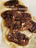 Gluten Free Almond Brownie Biscotti