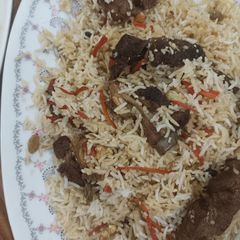 A picture of Mutton Kabuli Pulao.