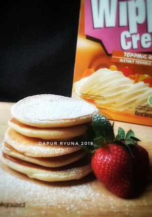 Foto resep Whipping Cream Pancakes