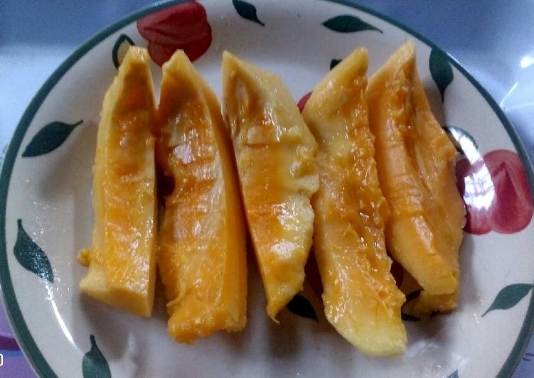 How to Prepare Homemade Canoe Salted Paw Paw