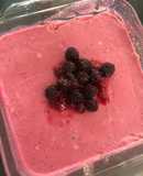 Cheesecake de mora