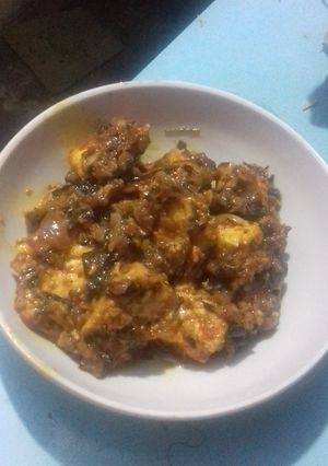 A picture of Shahi paneer.