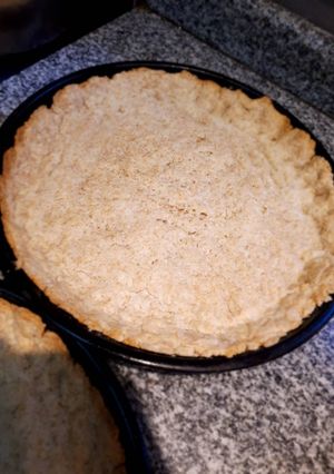 Una foto de Masa de tarta (3 ingredientes) Súper Económica!