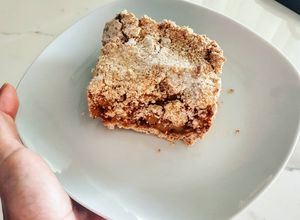 Φωτογραφία της συνταγής Μηλόπιτα crumble