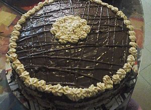 Una foto de Torta Moka para enamorar