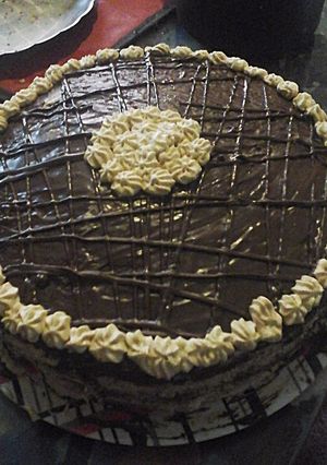 Una foto de Torta Moka para enamorar