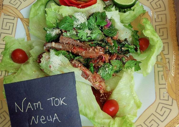 Thai beef Salad (Nam Tok Neua)