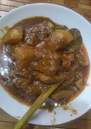 Foto resep Daging masak kari