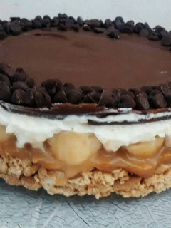 Una foto de Torta banana split