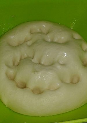 عکسی از دستور خمیر پیتزا عالی😍