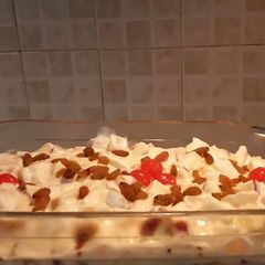 A picture of #cookwithamna Creamy salad.