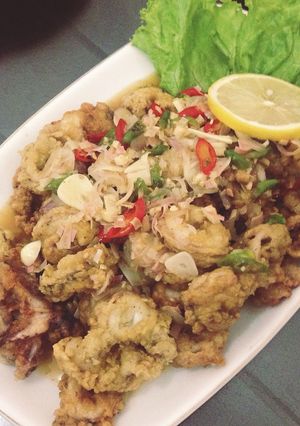 Foto resep Cumi renyah saos kecombrang