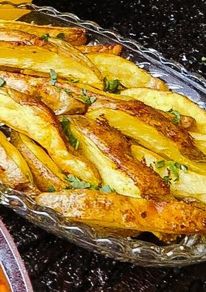 A picture of Potato Wedges#potatocontest.