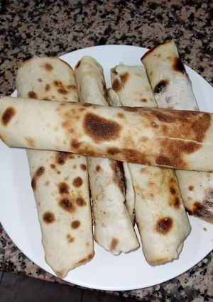 صورة لوصفة مناقيش سريعه