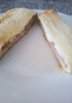 Una foto de Calzón de atún con Jamón y queso