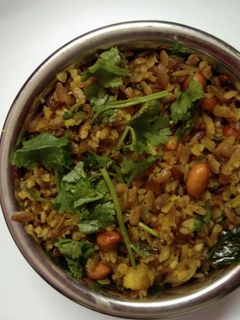 சிகப்பு அவல் உப்புமா((red aval upma recipe in tamil) செய்முறை முக்கிய புகைப்படம்