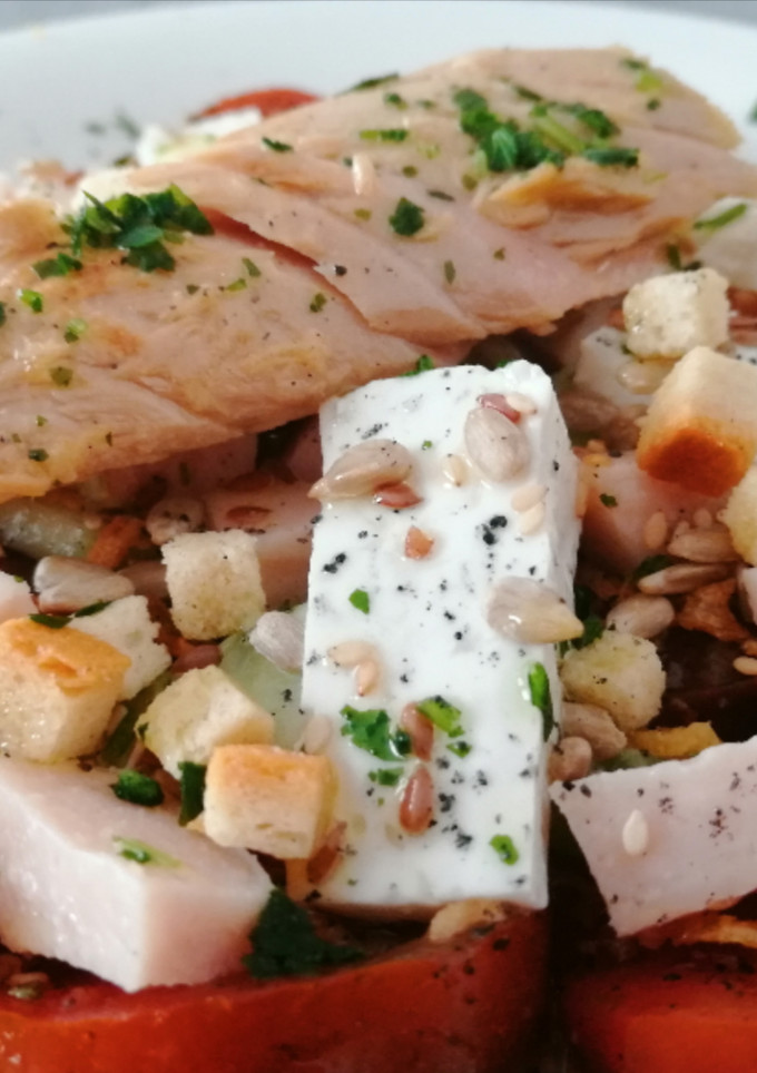 Una foto de Ensalada completa