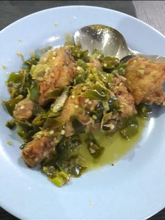 Foto resep Ayam Goreng Cabe Ijo