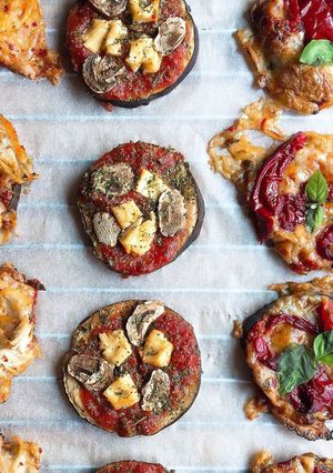 Foto principal de Mini Pizzas de Berenjena