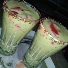 A picture of Custard Sharbat iftar Special.