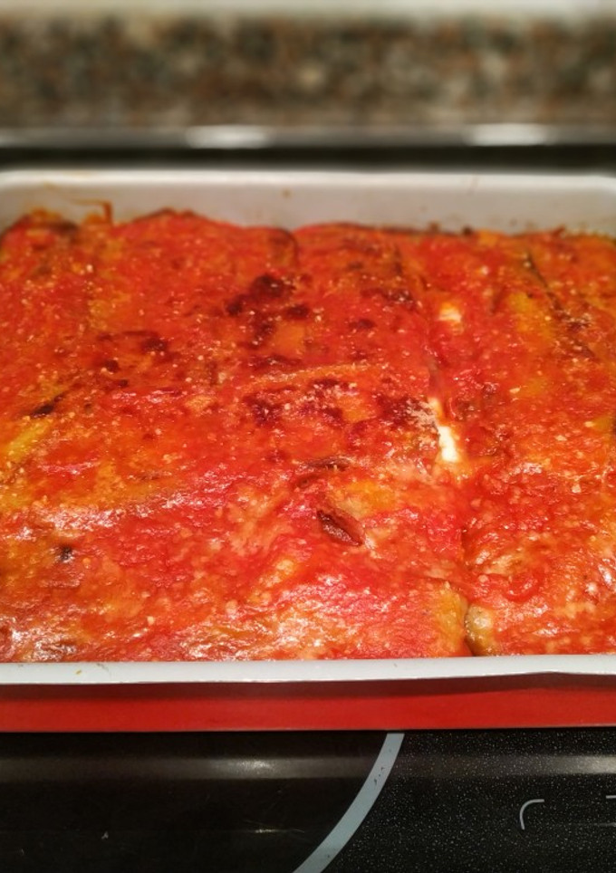 Una foto de Parmigiana di melanzane