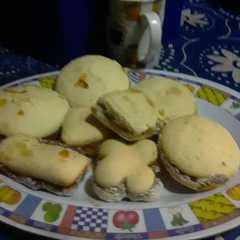 Una foto de Alfajores de maicena con aceite
