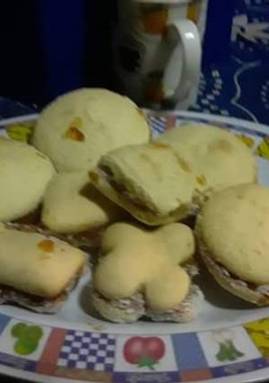 Una foto de Alfajores de maicena con aceite