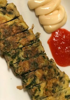 Foto resep Dadar bayam