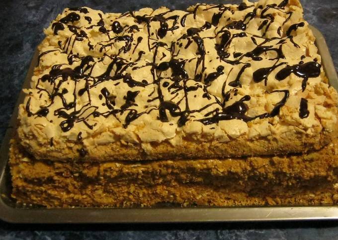 Торт Сникерс - лучший рецепт от Бабушки Эммы