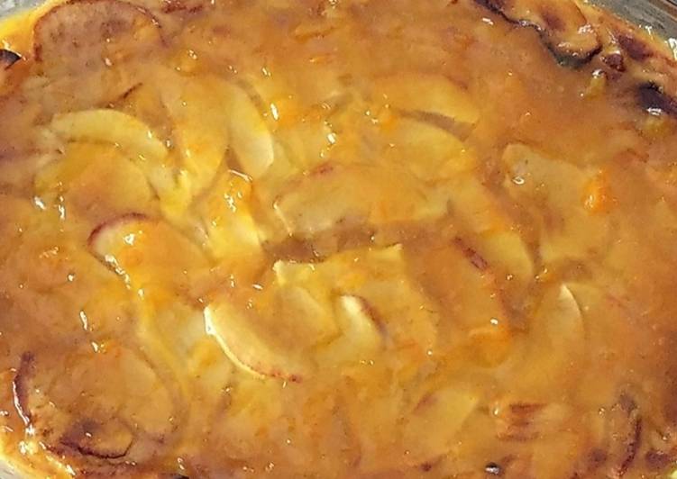 Tarta de manzana en mambo