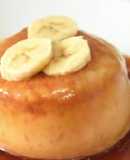 Flan de platano