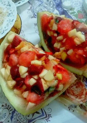 عکسی از دستور ژله میوه ای