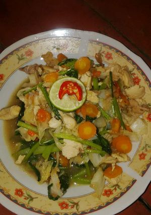 Foto resep CapCay Kuah + Ayam