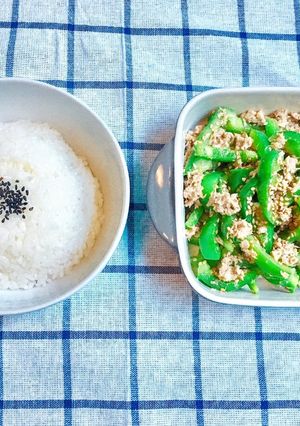 日本超流行!零廚藝懶人下飯料理~無限青椒 的食譜成品照片