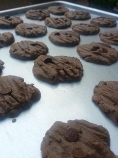 Foto resep Chocochips butter cookies coklat