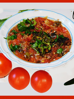 க்ரில்ட் தக்காளி சட்னி(grilled tomato chutney recipe in tamil) செய்முறை முக்கிய புகைப்படம்