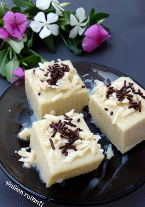 Foto resep Puding Pisang Keju