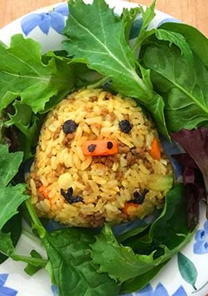 A picture of Thai Hot Chick Fried Rice.