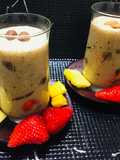 Batido con mix de Frutas, mix de Quinua y Mix de frutos Secos!