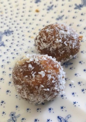 Una foto de Trufas aptas vegan